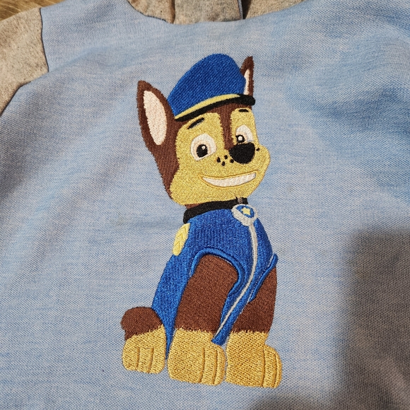 Adorable Blue and Gray Kids' Chase Hoodie - Picture 5 of 7